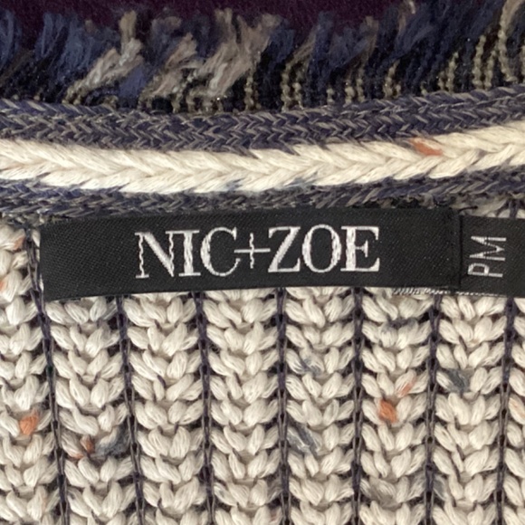 Nic + Zoe All Angles Tweed Cardigan - Size PM - Picture 9 of 10